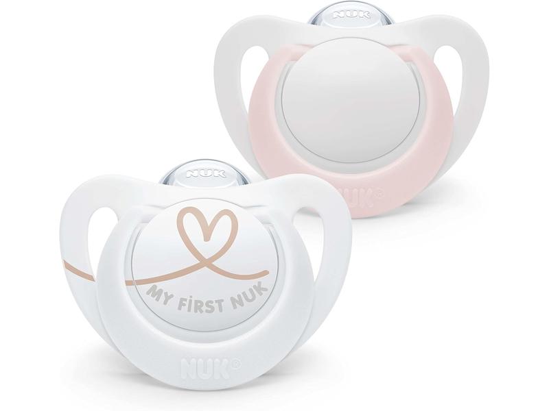 Chupetes de silicona NUK Star Baby 0-2 M