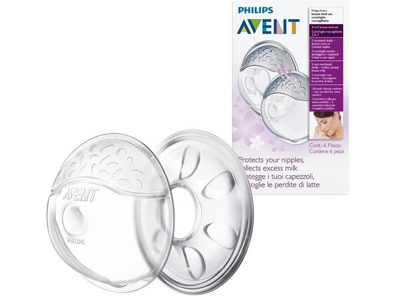 Philips Avent 2 Conchas protectoras ventiladas para pezones