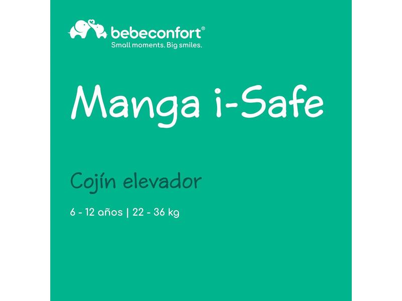 Asiento elevador coche Manga i-Safe Bebeconfort