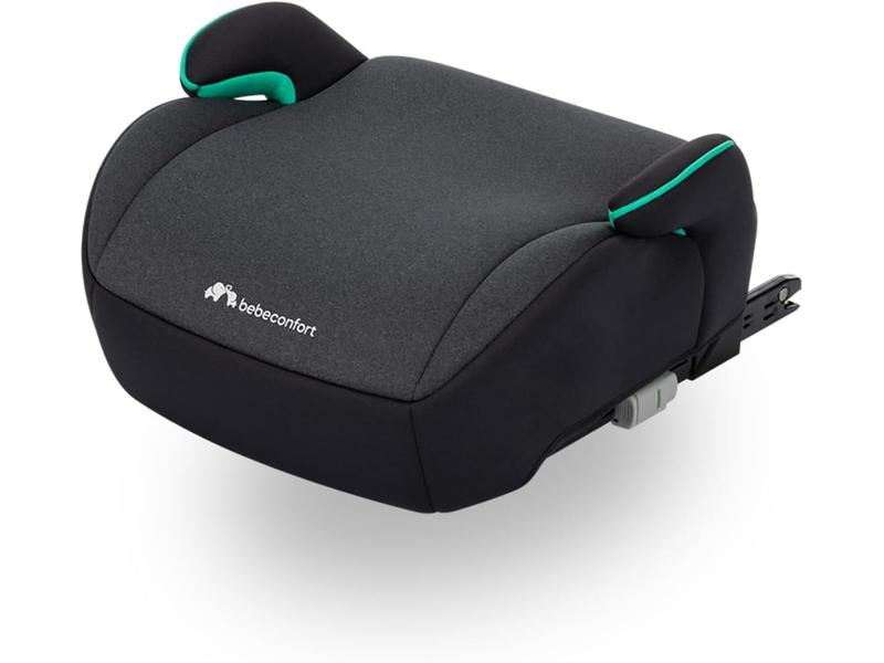Bebeconfort Manga i-Fix asiento elevador, alzador coche niño, Silla de Coche isofix grupo 3 para niños de 128-150 cm, de 6 a 12 años (22-36 kg), Tinted Black
