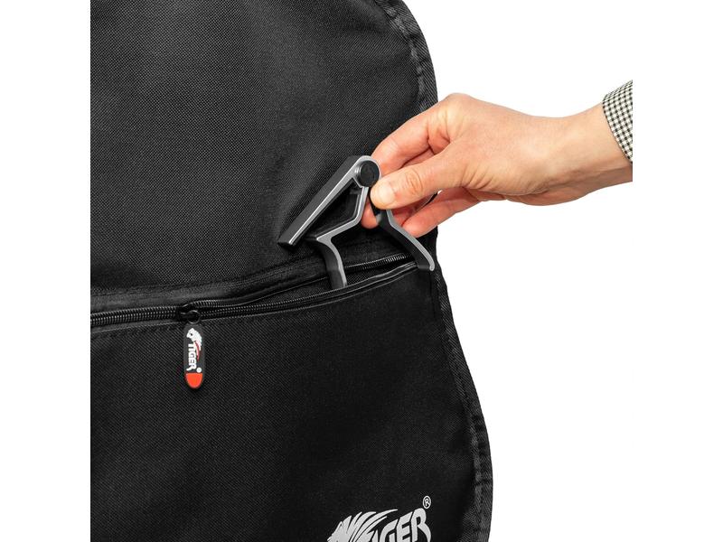 Tiger Funda Guitarra Clásica 1/4 con Asa y Correas