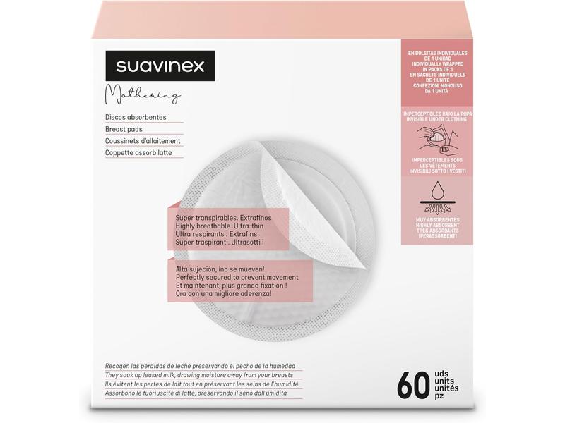 Suavinex, Discos Absorbentes de Lactancia 60 uds