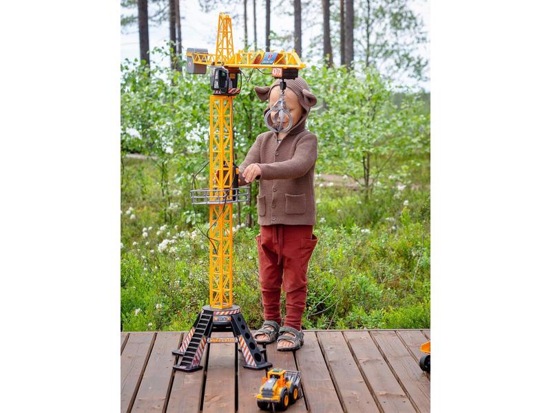 Mega grúa Dickie Toys por cable 120 cm