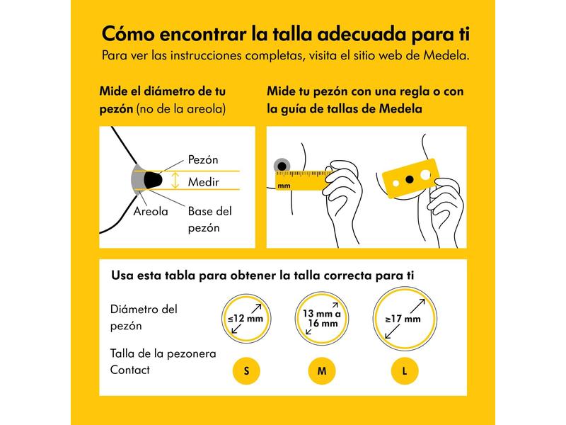 Medela pezoneras T: M L