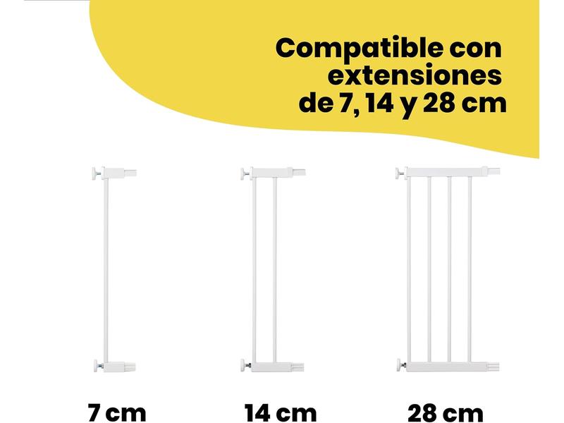 barrera de seguridad para niños  73-80 cm safety