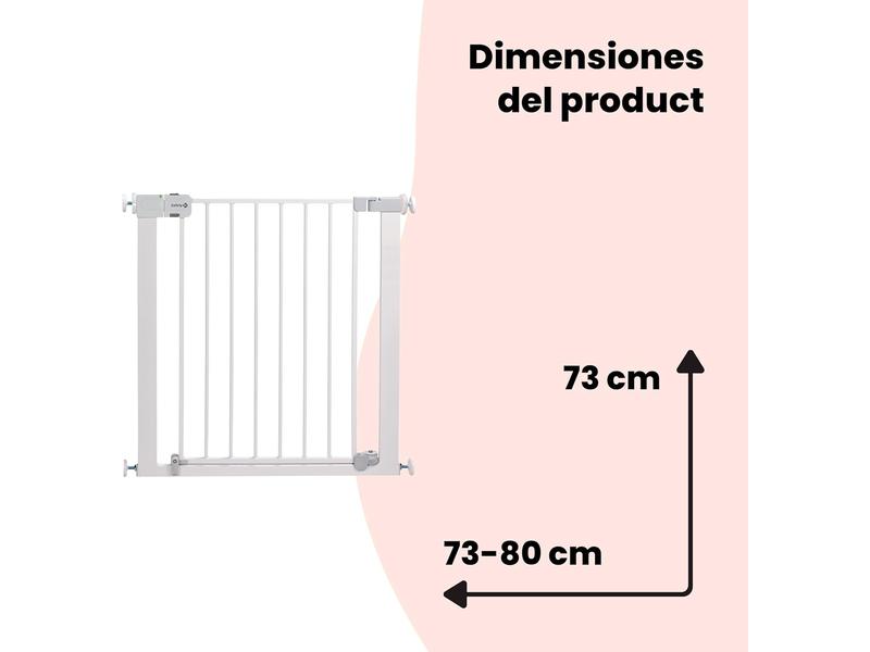 barrera de seguridad para niños  73-80 cm safety