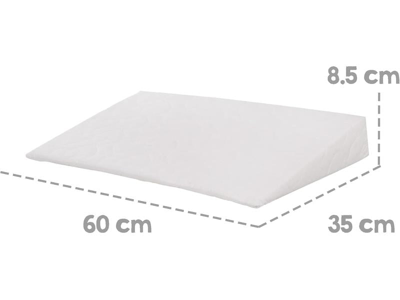 Cojín de cuña  para bebé transpirable con funda extraíble, 60x35