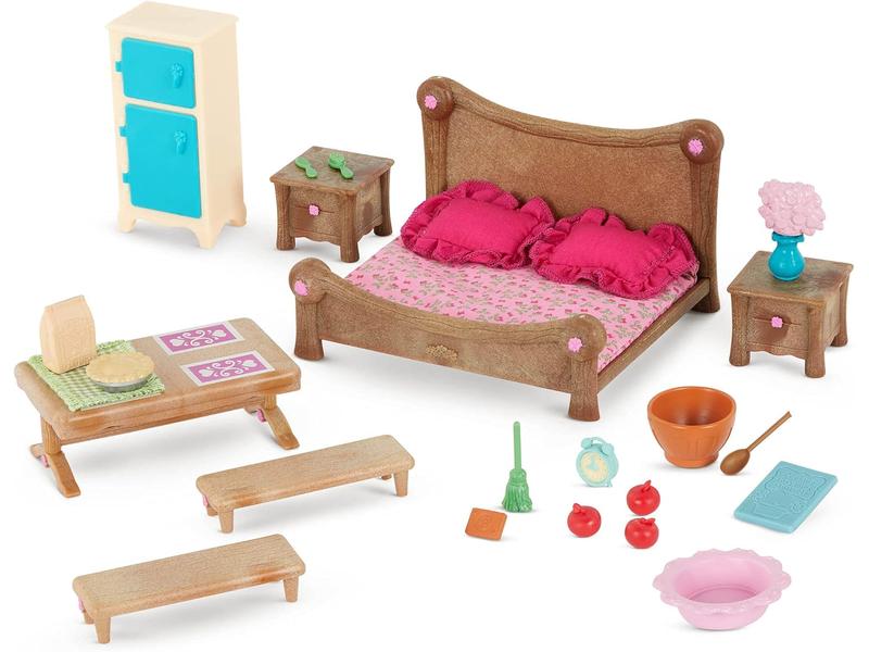 Li’l Woodzeez Accesorios Casa 26 Piezas Niños 3+
