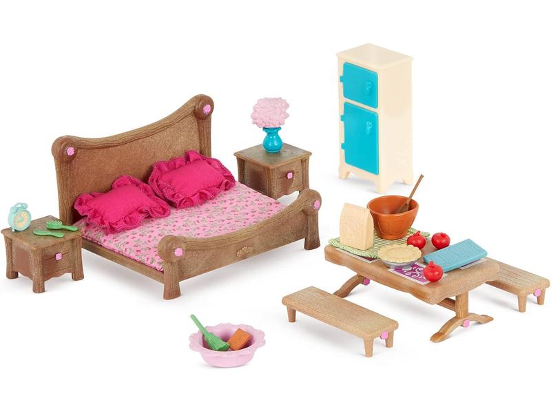 Li’l Woodzeez Accesorios Casa 26 Piezas Niños 3+