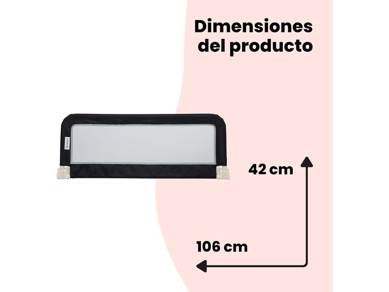Barrera Cama Portátil 106 x 42cm Safety 1st