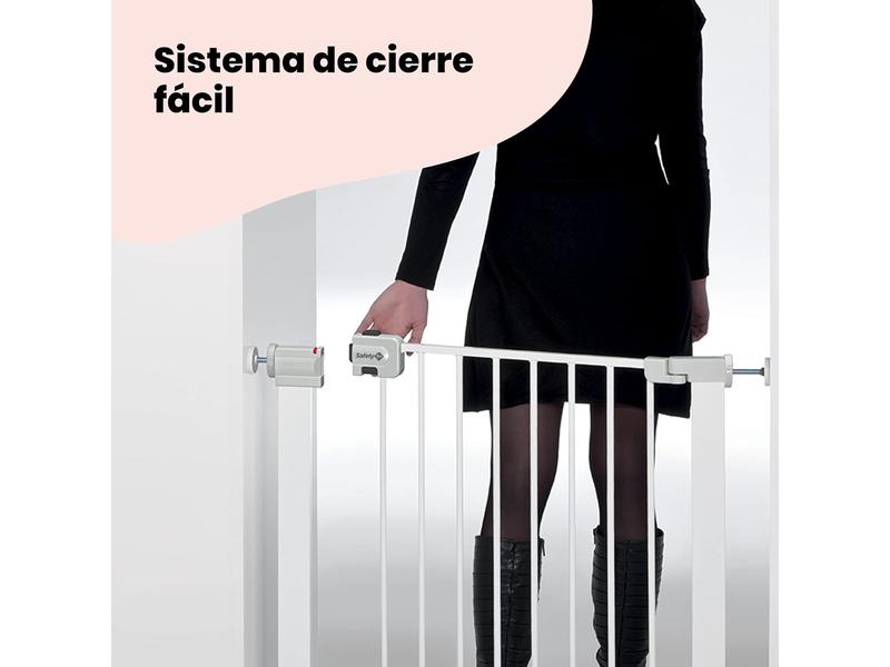 Barrera de seguridad niños apertura de 73-80 cm,