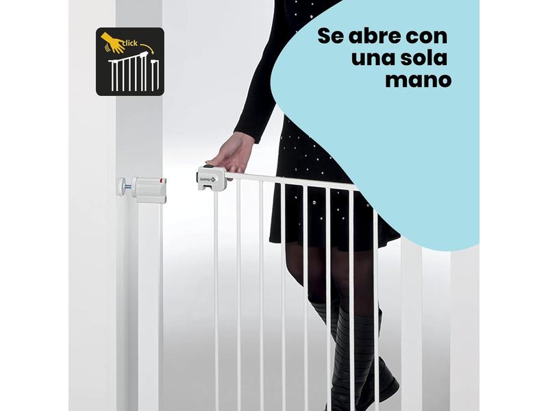 Barrera de seguridad niños apertura de 73-80 cm,