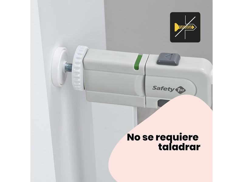 Barrera de seguridad niños apertura de 73-80 cm,