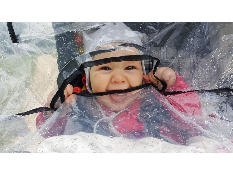 protector de lluvia universal carrito