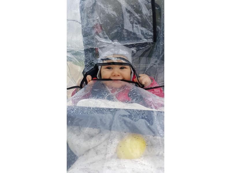 protector de lluvia universal carrito