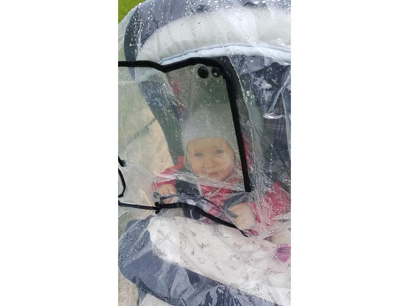 protector de lluvia universal carrito