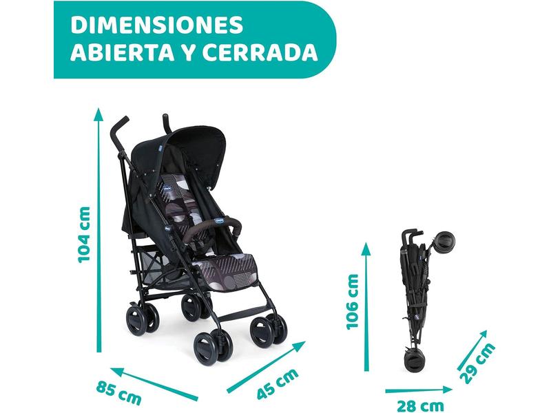 Silla de paseo ligera, compacta y manejable Chicco London