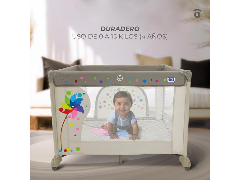 Parque Infantil Bebé 106x106 Asalvo SQUARE