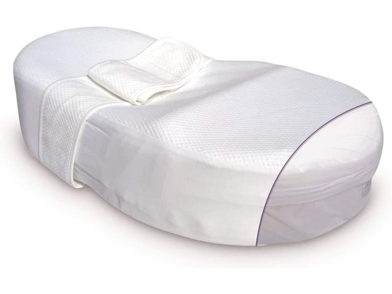 Sujeción bebé Red Castle nde Ventrale Cocoonaby Fleur de Coton Blanc