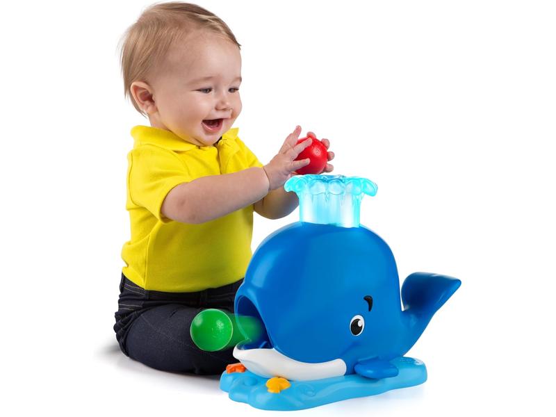 Bright Starts, Juguete con bolas Ballena