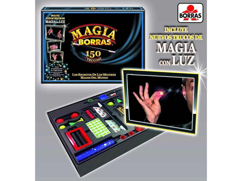 Magia Borras 150 trucos con luz y carnet