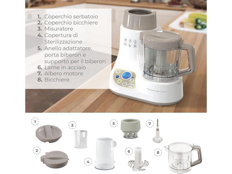 Robot de Cocina para Bebé Nuvita 1966 Pappasana