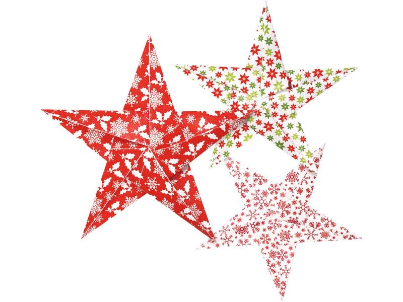 Papel Plegado Navidad  Navidad 15x15cm 120 uds