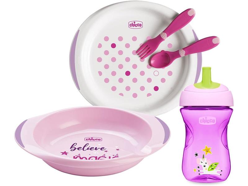 Set Vajilla Silicona Bebé Chicco