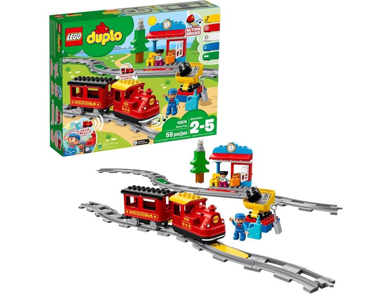 LEGO Duplo 10874 – Push & Go Vapor Ferrocarril (59 Piezas)