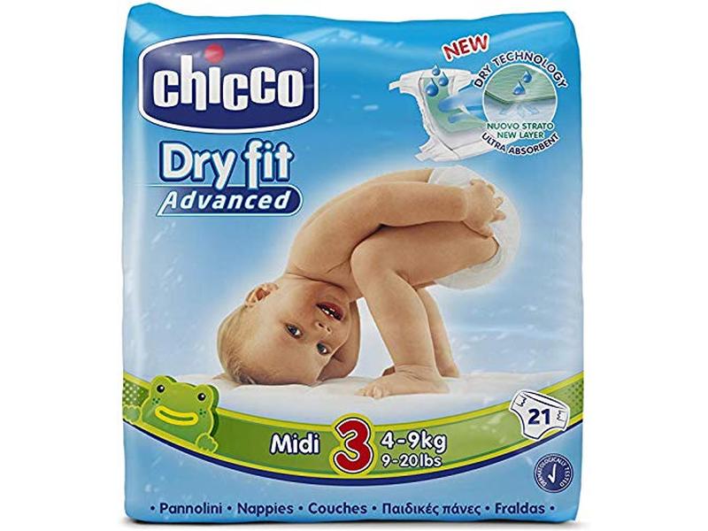 CHICCO ODOUR OFF - Cubo para pañales (4-9 kg), color plateado