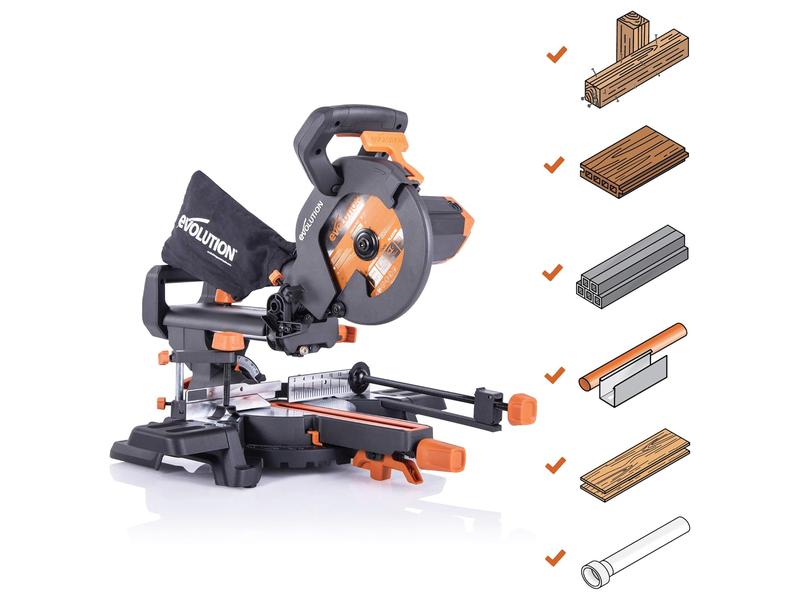 Ingletadora R210SMS+ Corta acero