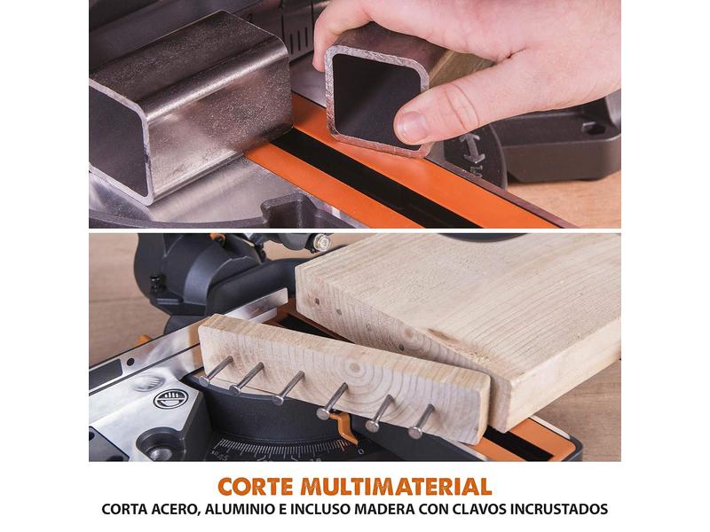 Ingletadora R210SMS+ Corta acero