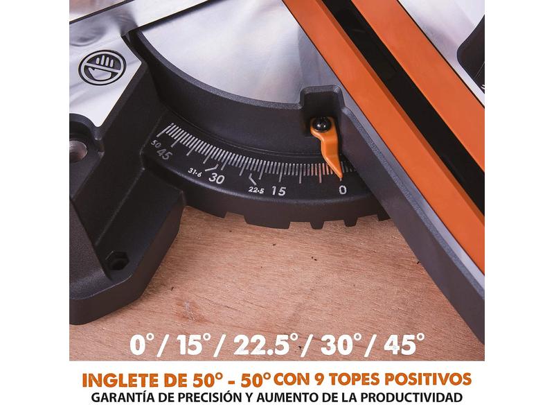 Ingletadora R210SMS+ Corta acero