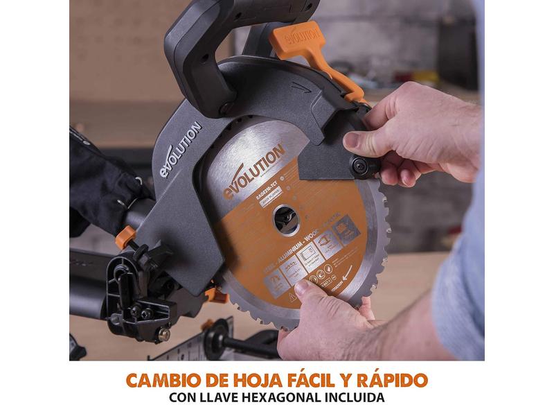 Ingletadora R210SMS+ Corta acero