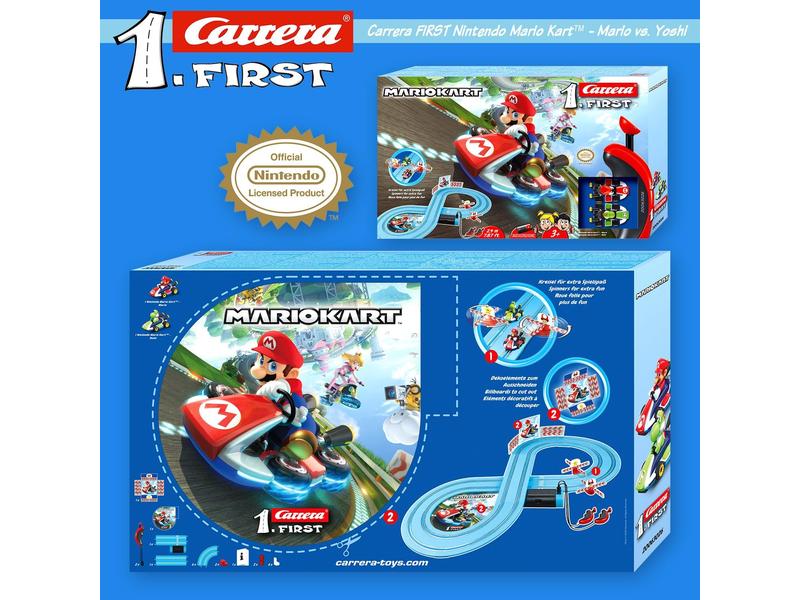 Circuito Yoshi Carrera First Mario Kart 1:50