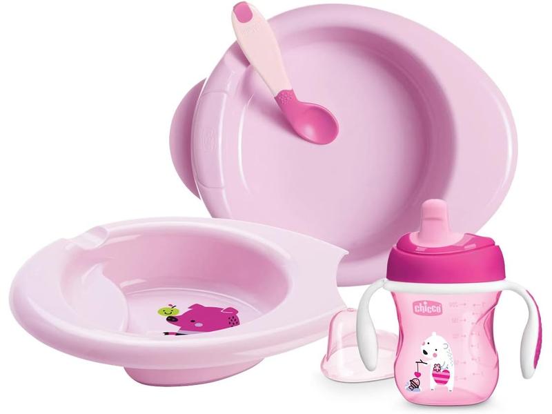 Chicco Set Vajilla Silicona Bebé