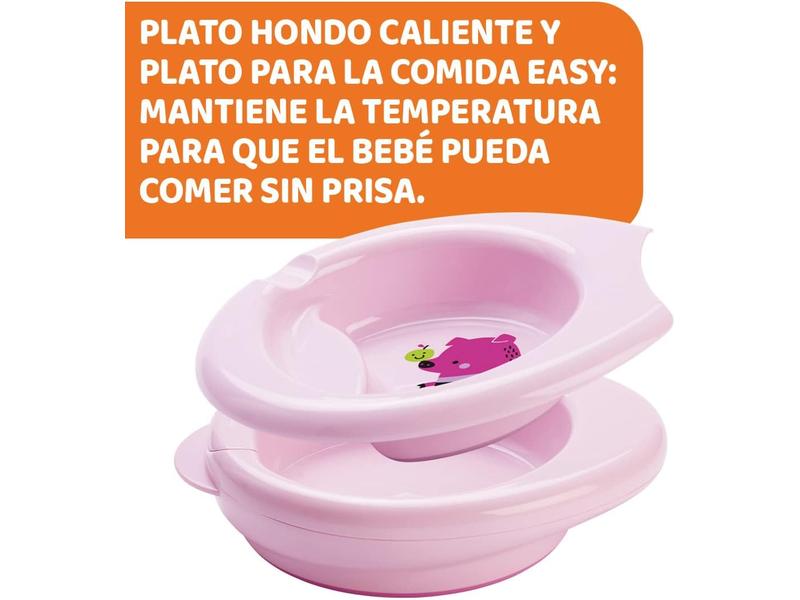 Chicco Set Vajilla Silicona Bebé