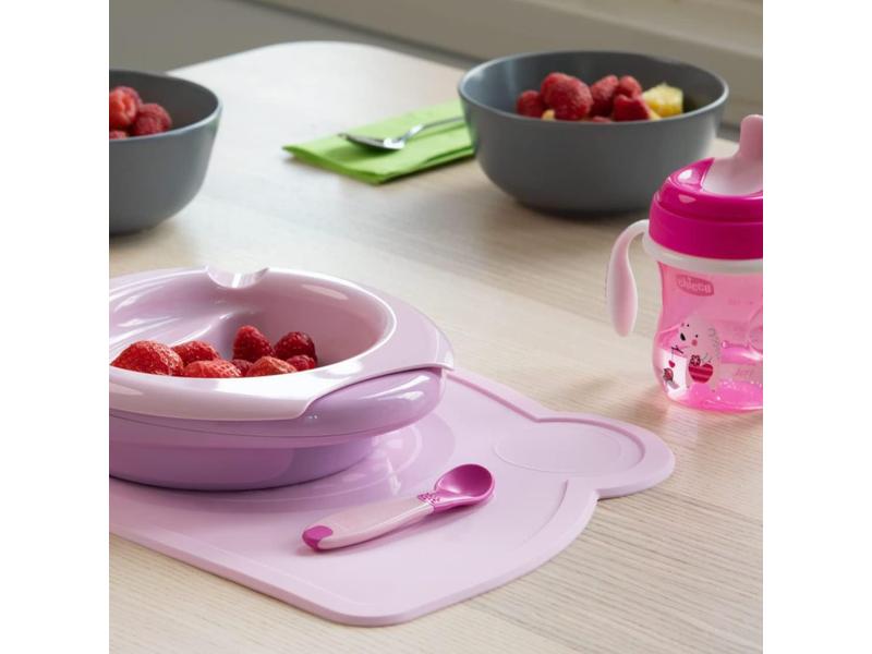 Chicco Set Vajilla Silicona Bebé