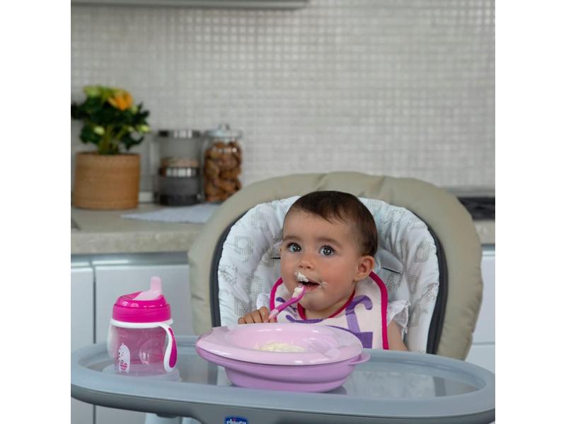 Chicco Set Vajilla Silicona Bebé