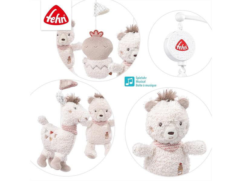 Móvil cuna bebe musical Fehn