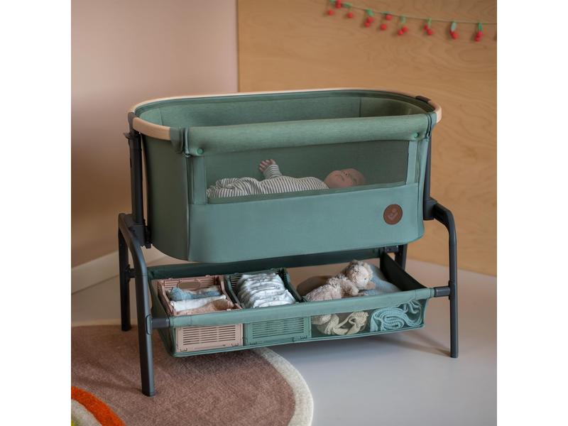 Cuna colecho bebe Lora Essential Graphite