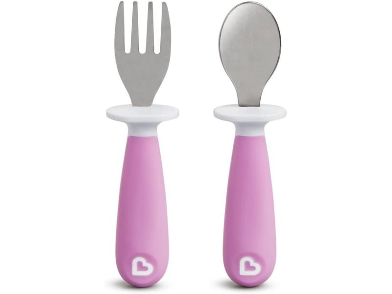 Set de tenedor y cuchara para bebés Munchkin