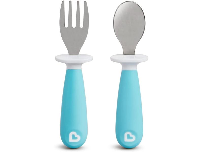 Set de tenedor y cuchara para bebés Munchkin