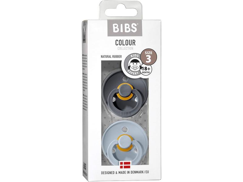 Chupete LATEX  BIBS Colourn pack 2