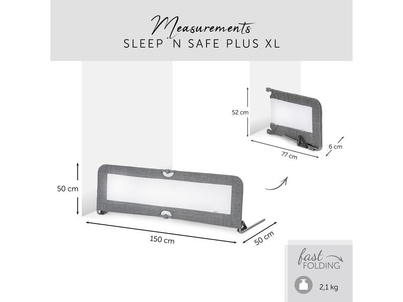 Barrera Protectora Cama Bebe hauck