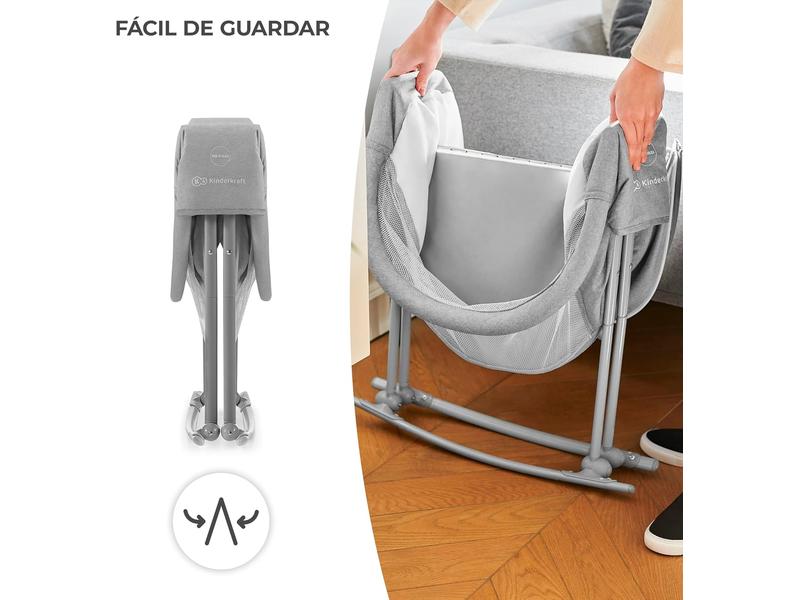 Cuna mecedora bebé con colchón 3 en 1  LOVI Kinderkraft