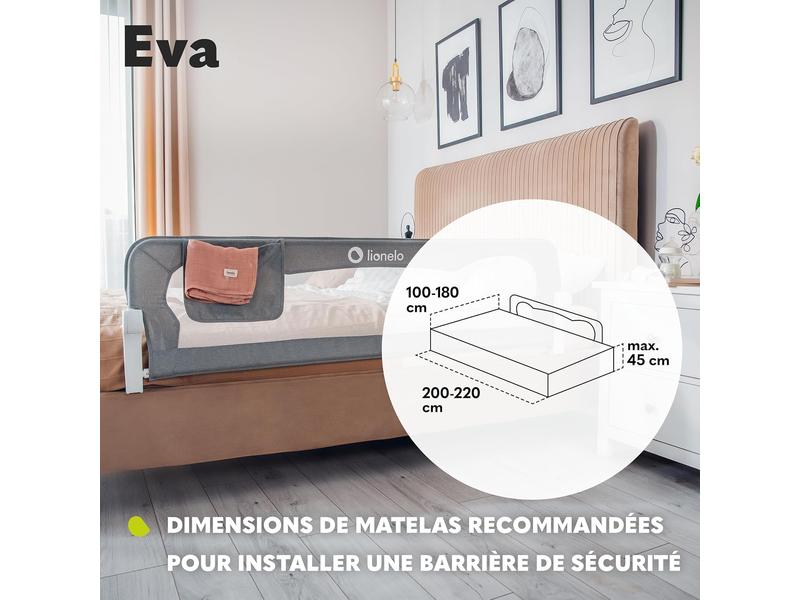 Barrera de Cama lionelo Eva Barrera 150 x 42 cm
