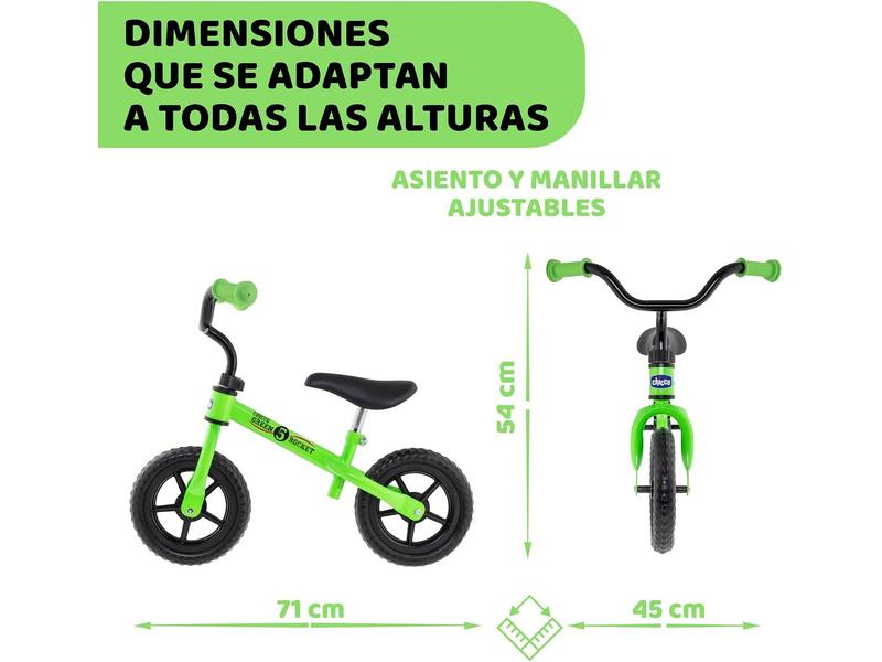 Bicicleta niño 2 años Chicco Sin Pedales 2-5 Años