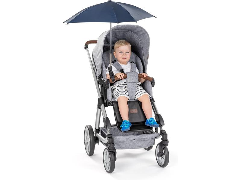 Sombrilla universal para cochecito de beb azul