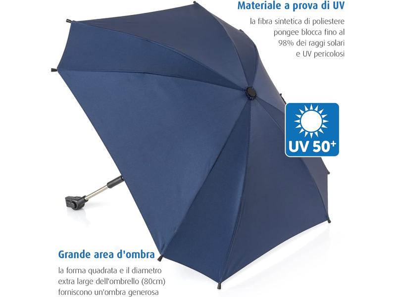 Sombrilla universal para cochecito de beb azul